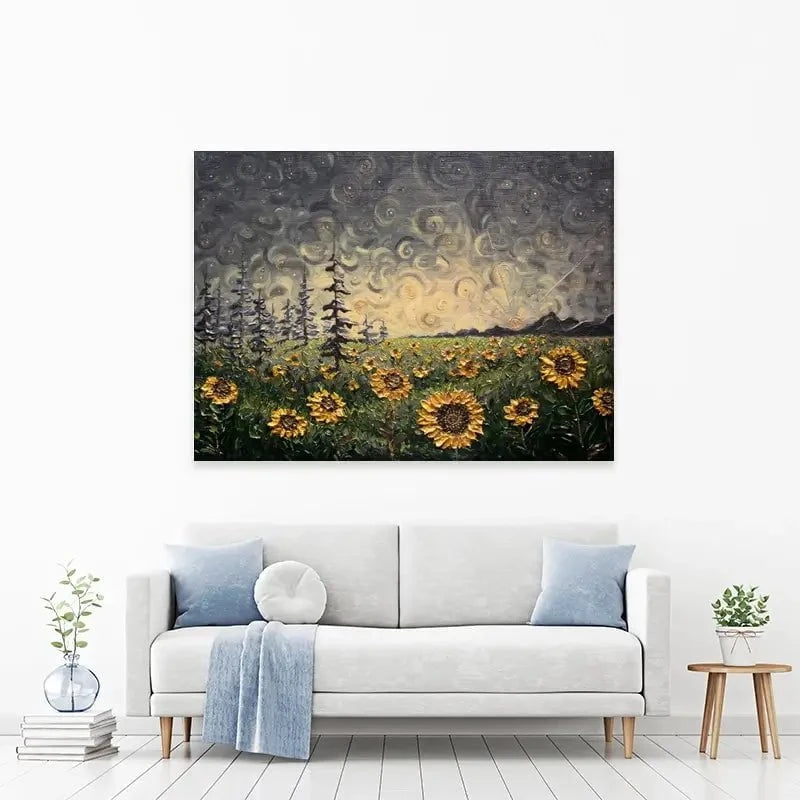 Swirling Dreams Canvas Print Swirling Dreams Canvas Print wall art product Nada Khatib