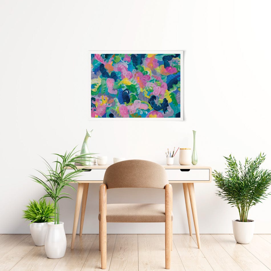 Swirls Art Print wall art product Olga Tkachyk