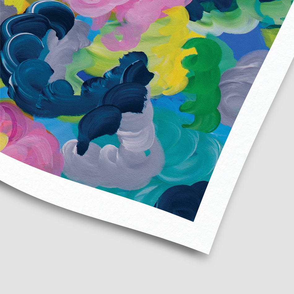 Swirls Art Print wall art product Olga Tkachyk