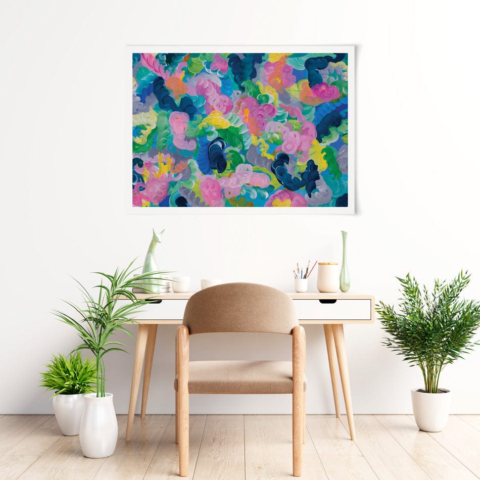 Swirls Art Print wall art product Olga Tkachyk