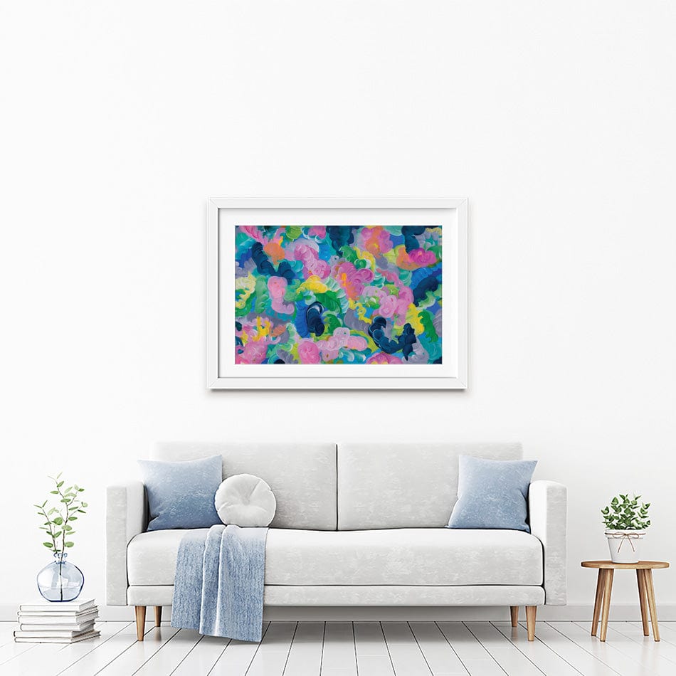 Swirls Framed Art Print wall art product Olga Tkachyk