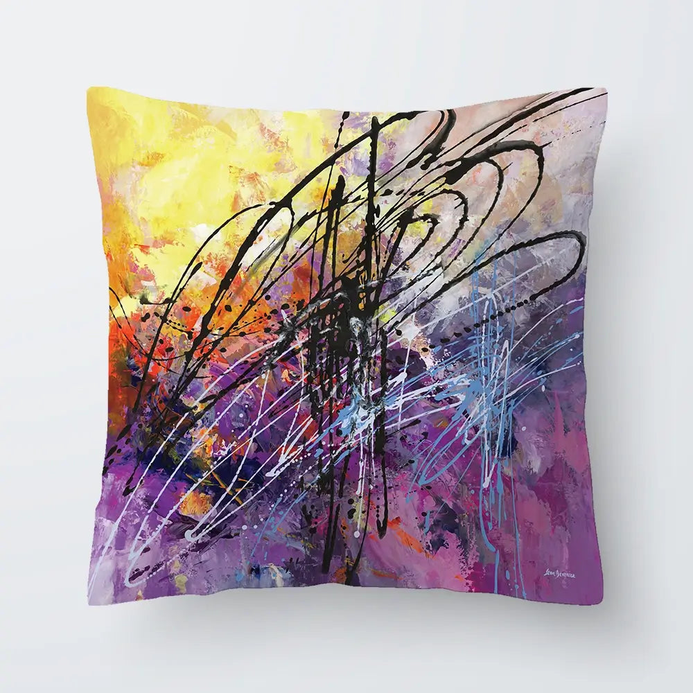 Symphony Of Unbroken Spirit Cushion Symphony Of Unbroken Spirit Cushion wall art product Leon Devenice
