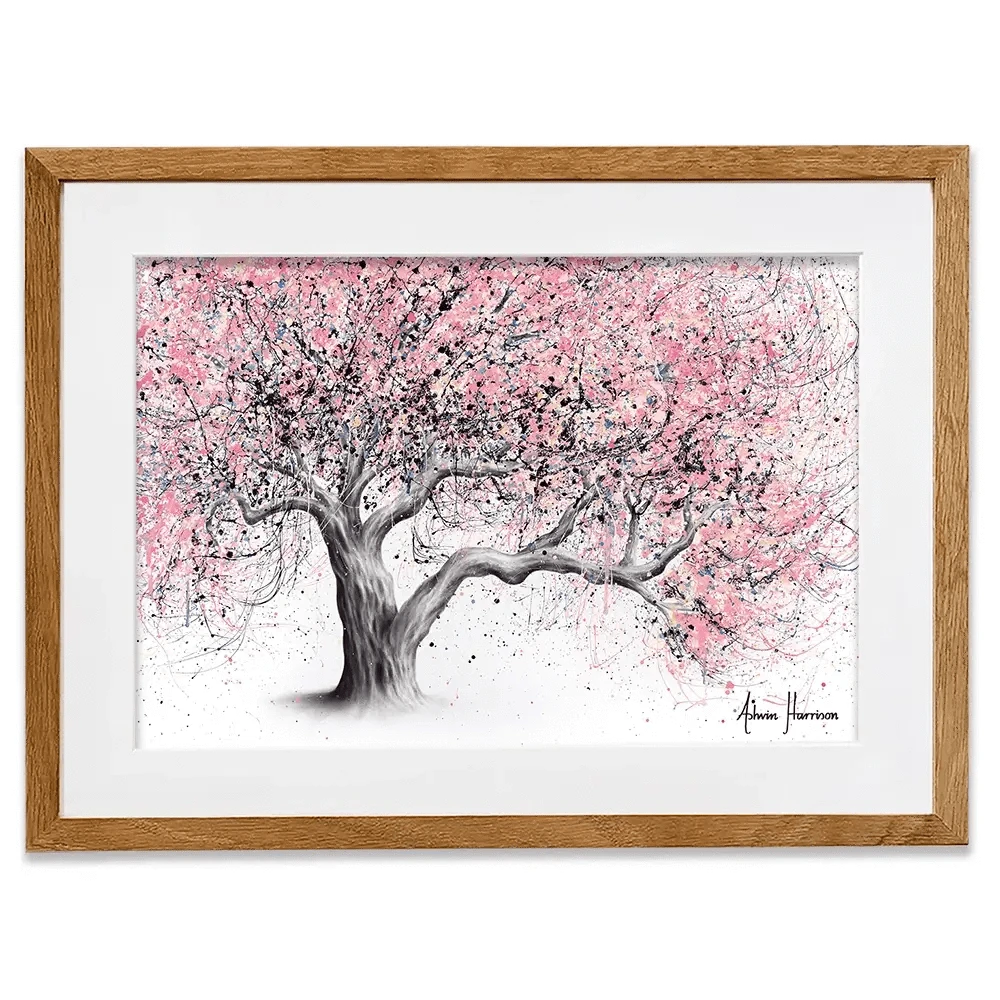 Taffy Blossom Tree Framed Art Print Taffy Blossom Tree Framed Art Print | Taffy Blossom Tree Artwork wall art product Ashvin Harrison