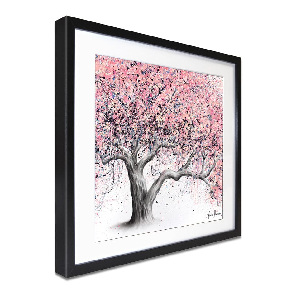 Taffy Blossom Tree Square Framed Art Print wall art product Ashvin Harrison