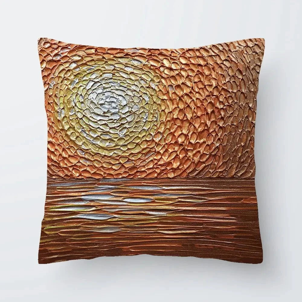 Tangerine Dream Cushion Tangerine Dream Cushion wall art product Nada Khatib