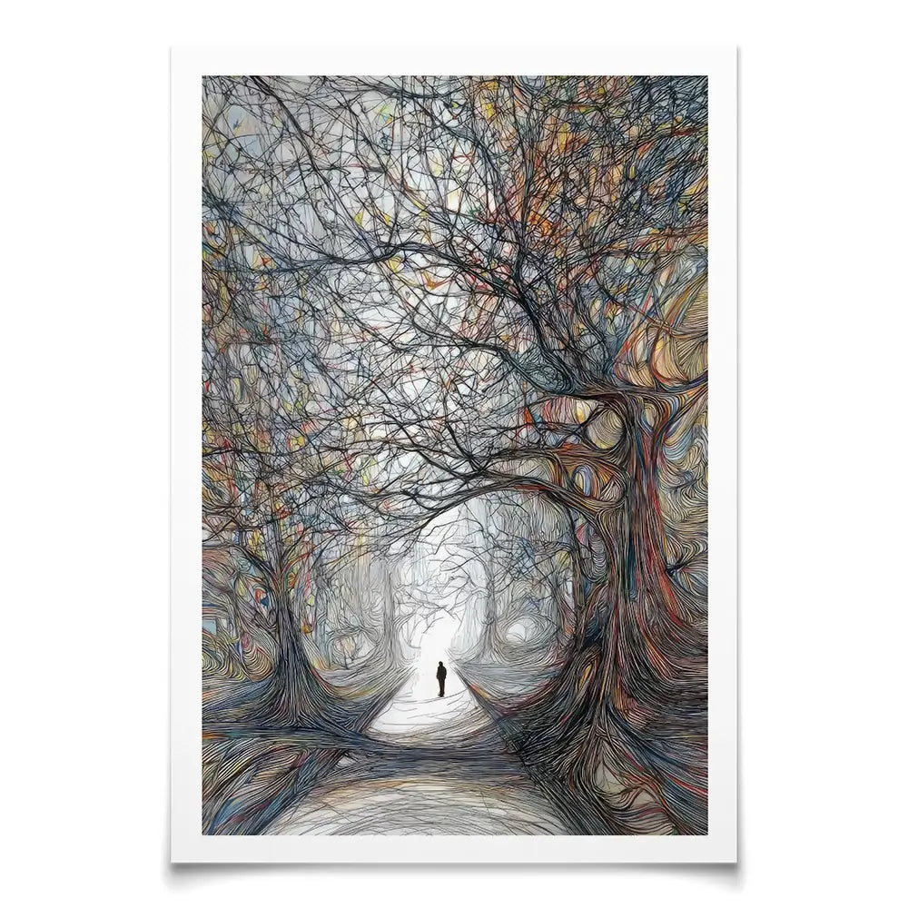 Tangled Trees Art Print Tangled Trees Art Print wall art product David Alexander Elder
