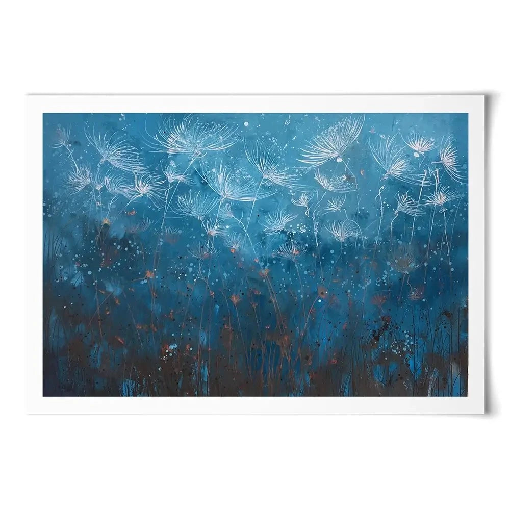 Teal Art Print Teal Art Print wall art product Laure Bury
