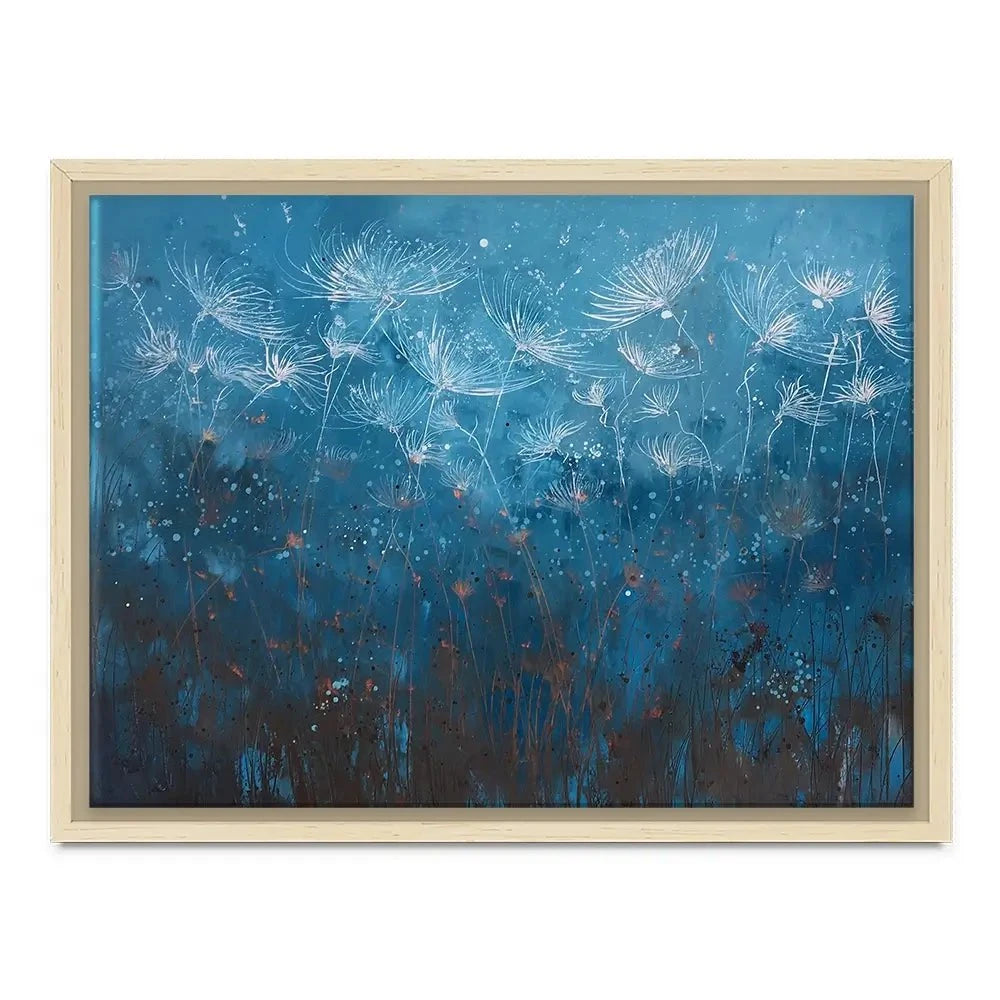 Teal Canvas Print Teal Canvas Print wall art product Laure Bury