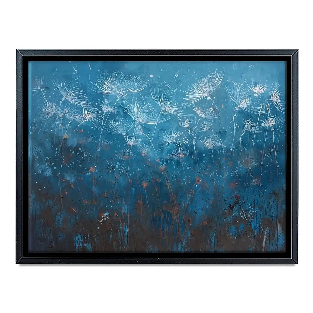 Teal Canvas Print Teal Canvas Print wall art product Laure Bury