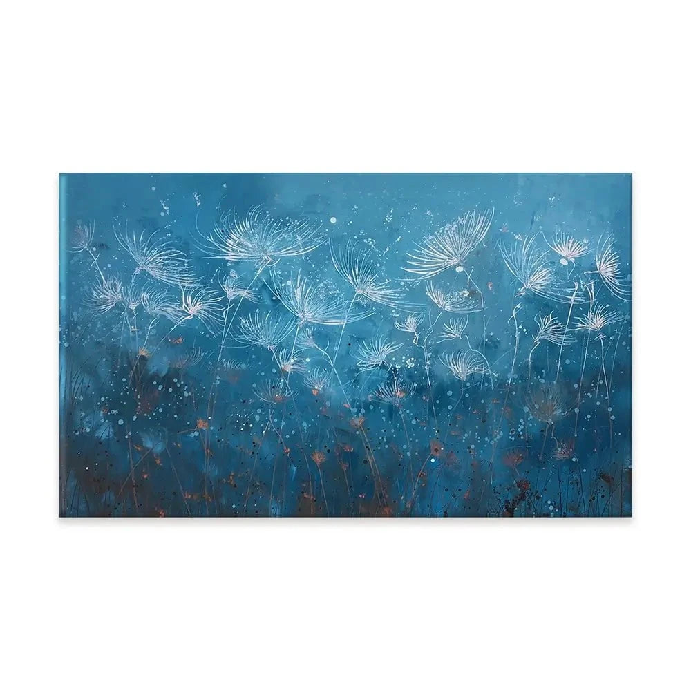 Teal Canvas Print Teal Canvas Print wall art product Laure Bury
