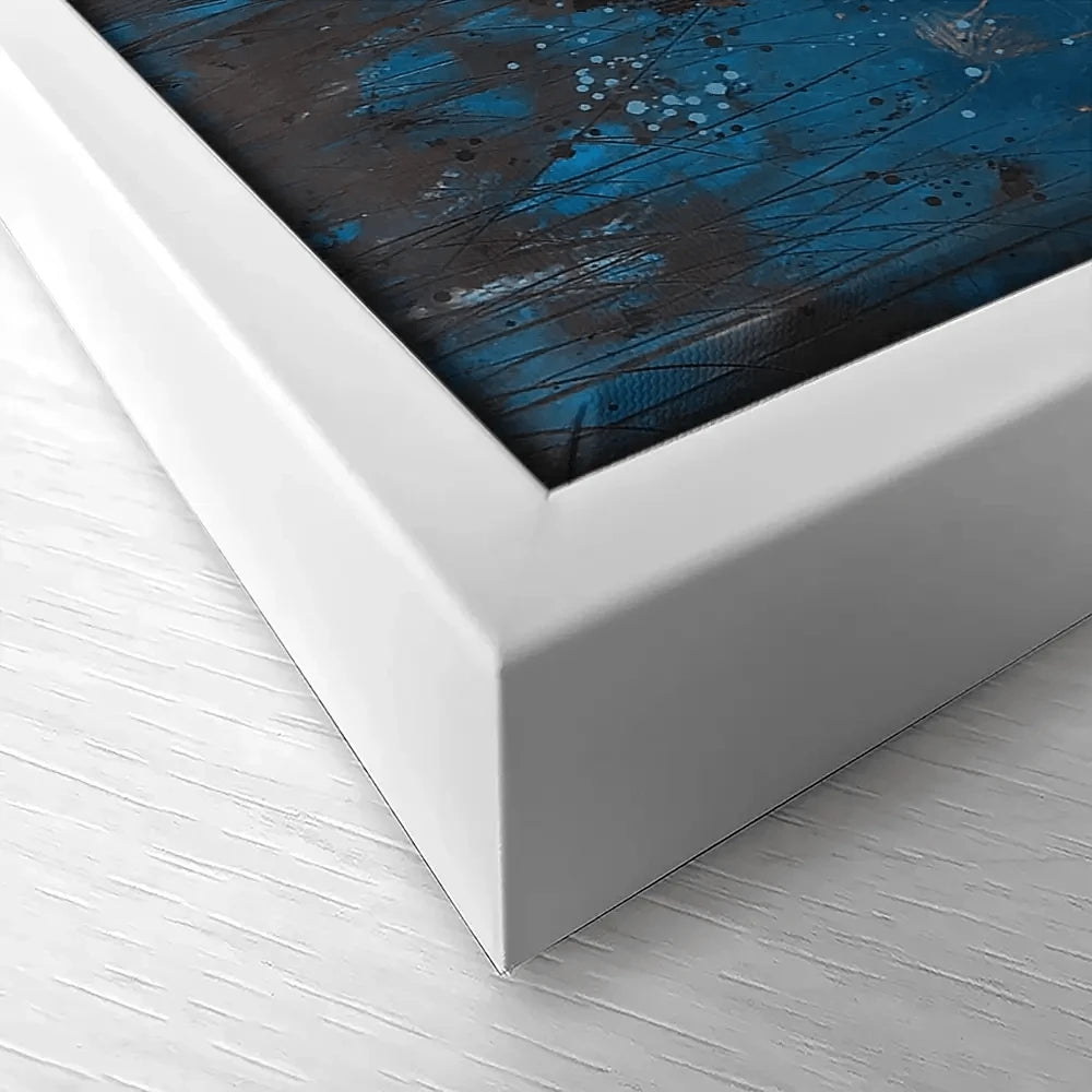 Teal Canvas Print Teal Canvas Print wall art product Laure Bury