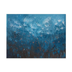 Teal Canvas Print Teal Canvas Print wall art product Laure Bury