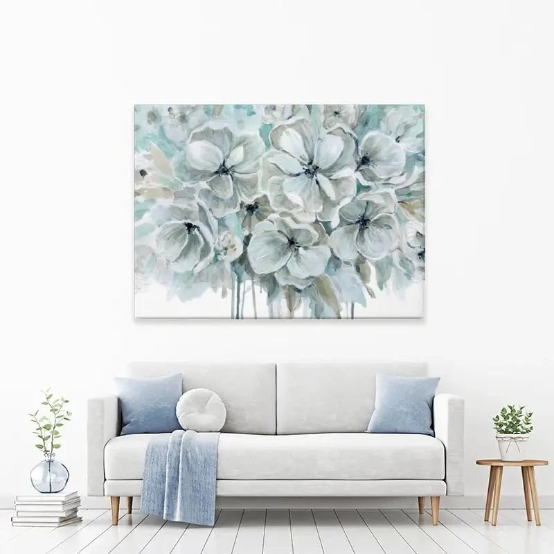 Teal Harmony Canvas Print Teal Harmony Canvas Print wall art product Carol Robinson