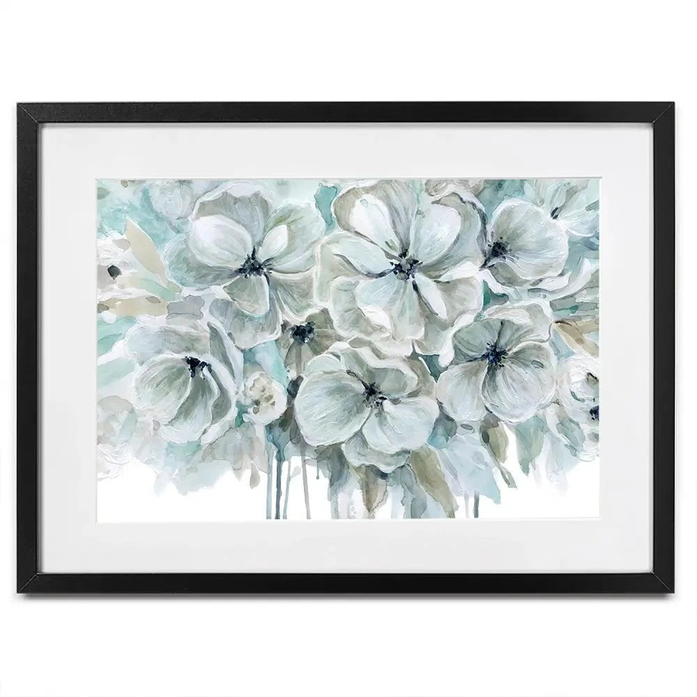 Teal Harmony Framed Art Print Teal Harmony Framed Art Print wall art product Carol Robinson