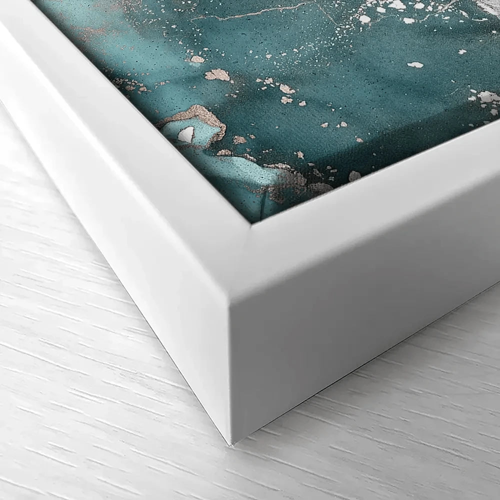 Teal Marble Canvas Print Teal Marble Canvas Print | Teal Marble Canvas Artwork Wall Art Design wall art product djero.adlibeshe yahoo.com / Shutterstock