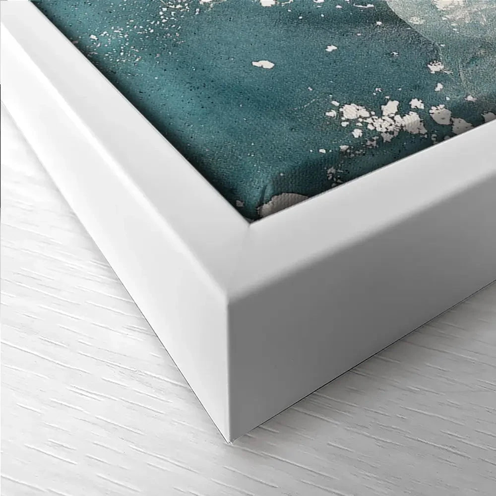 Teal Marble Trio Canvas Print Teal Marble Trio Canvas Print wall art product djero.adlibeshe yahoo.com / Shutterstock