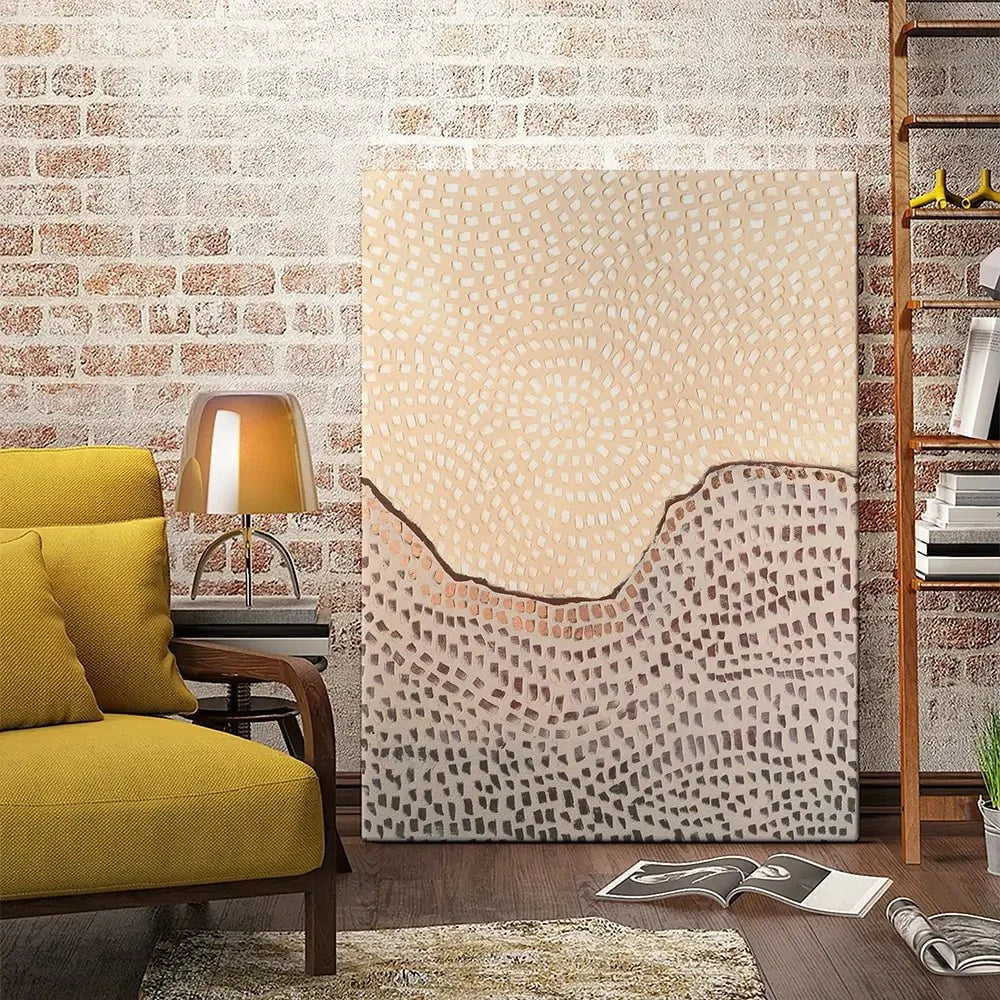 Terra Drift Canvas Print Terra Drift Canvas Print wall art product Vanna Lam