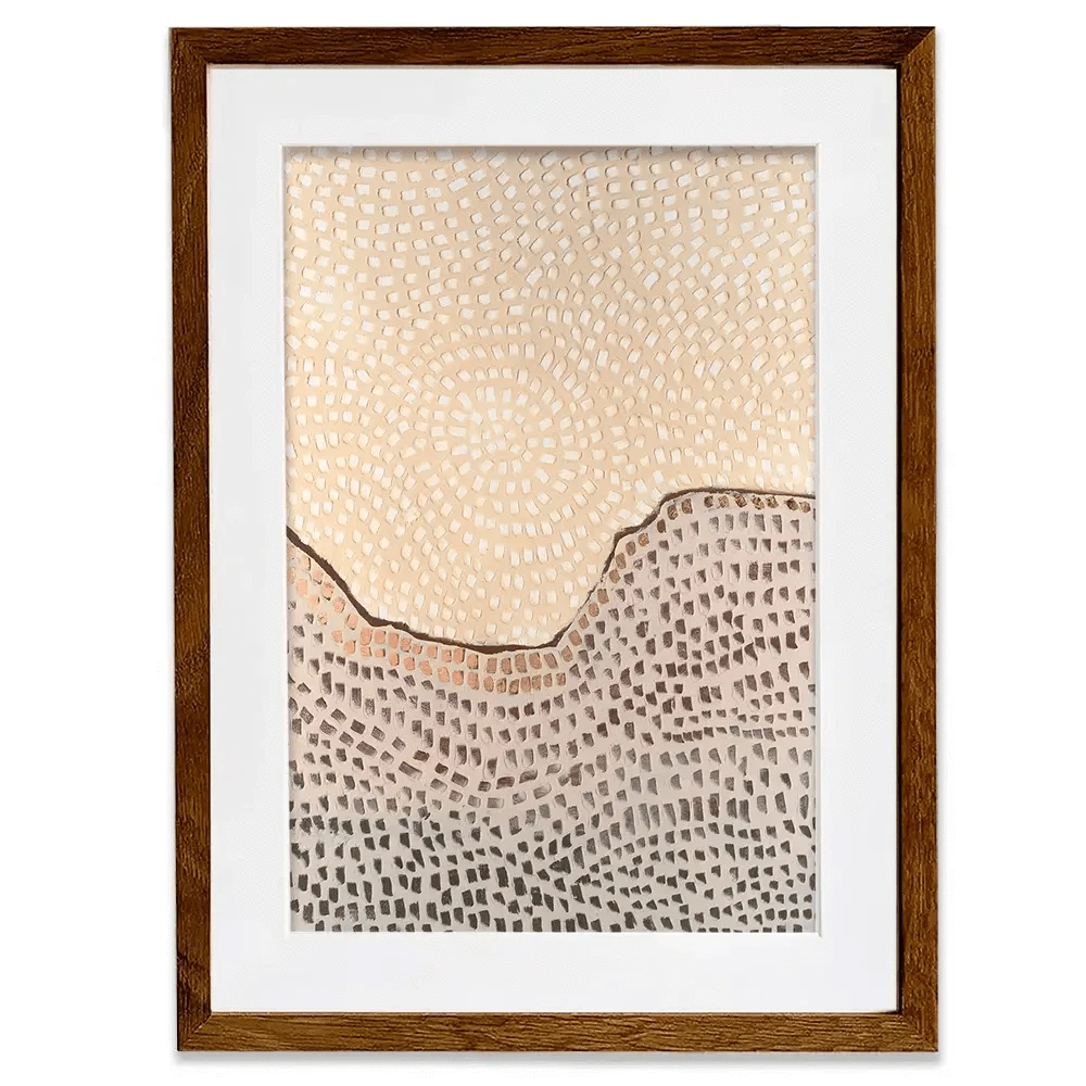 Terra Drift Framed Art Print Terra Drift Framed Art Print wall art product Vanna Lam