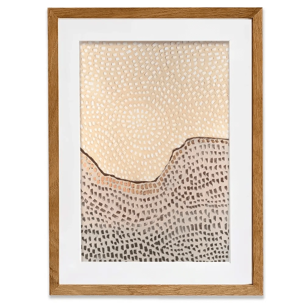 Terra Drift Framed Art Print Terra Drift Framed Art Print wall art product Vanna Lam