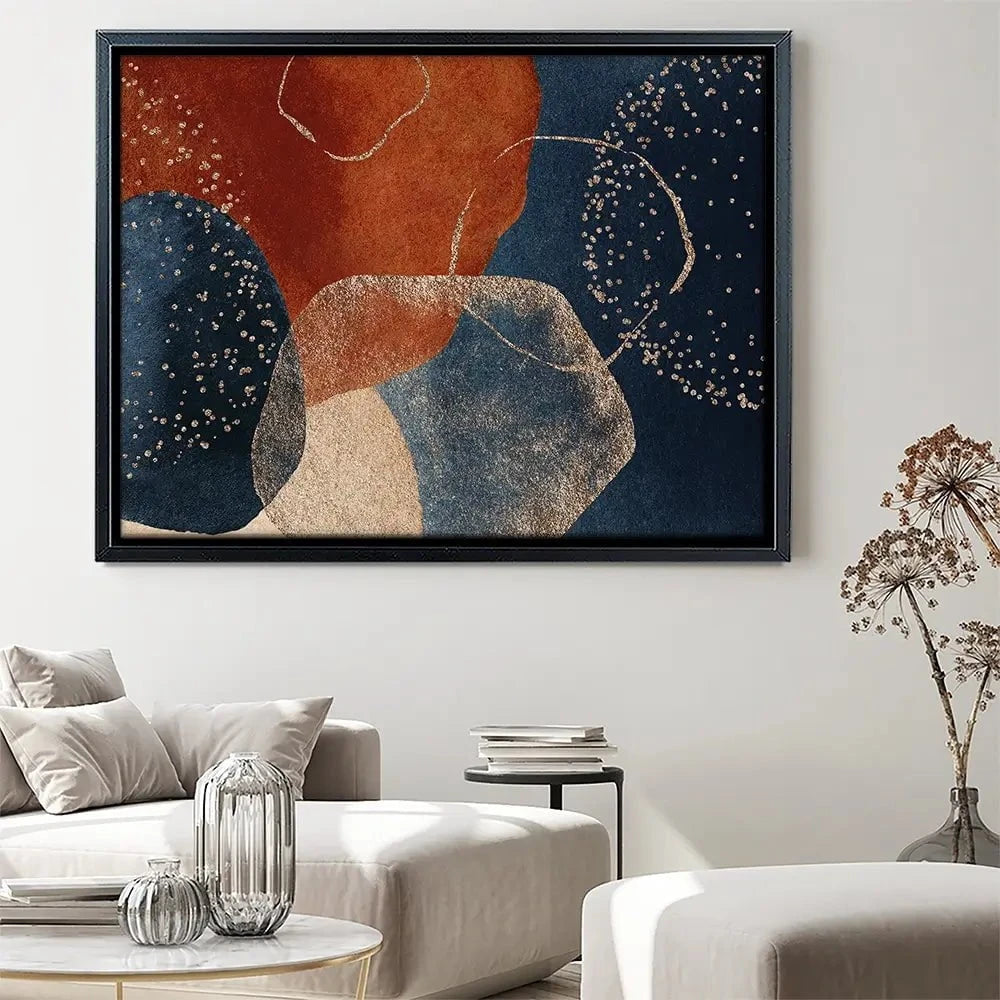 Terracotta Abstract Canvas Print Terracotta Abstract Canvas Print wall art product VerisStudio / Shutterstock
