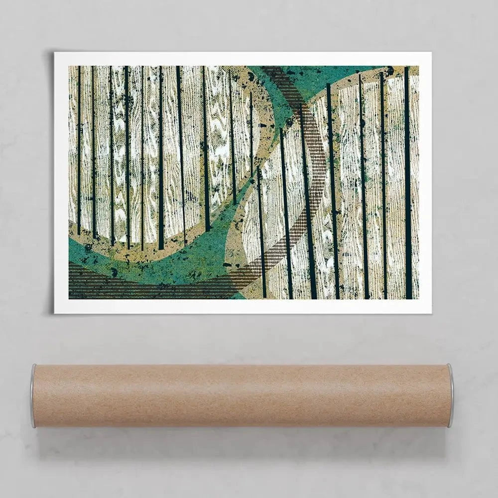 Texture Play Art Print Texture Play Art Print wall art product Niki Galapon