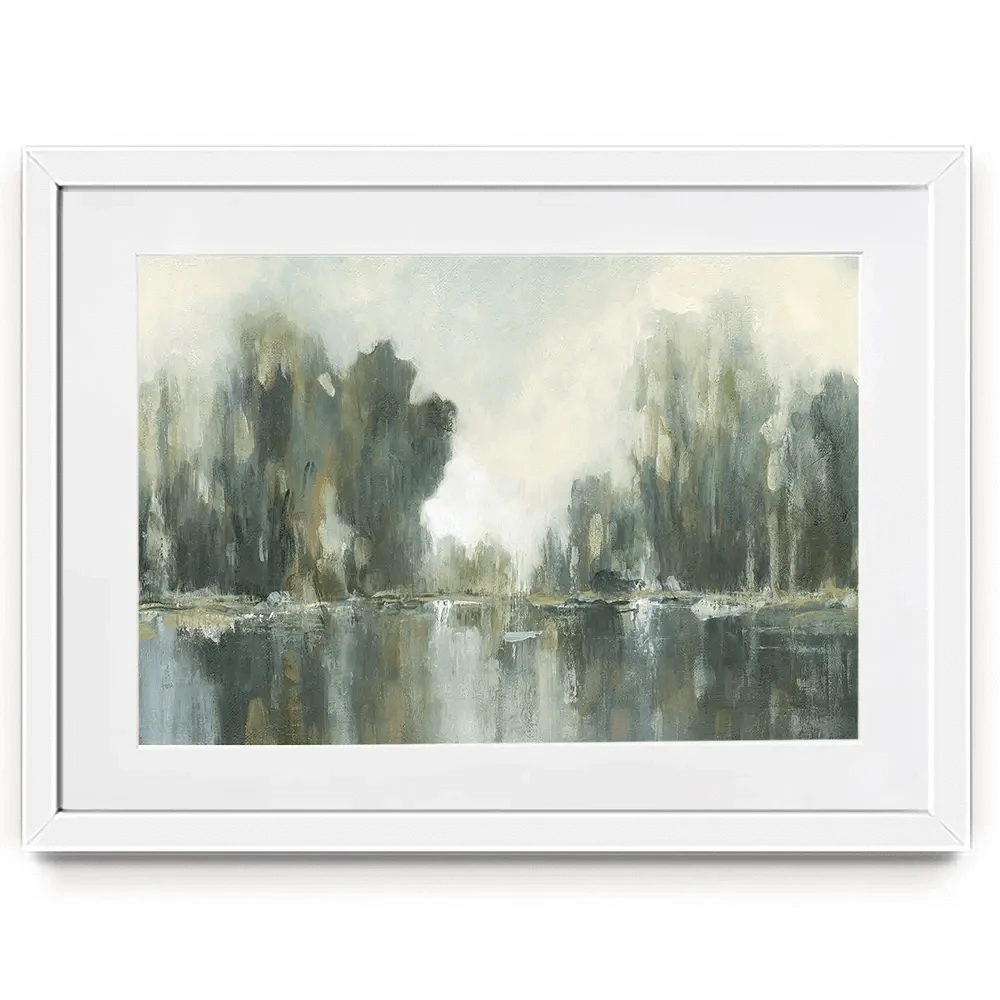 Textured Treeline Framed Art Print Textured Treeline Framed Art Print wall art product Carol Robinson