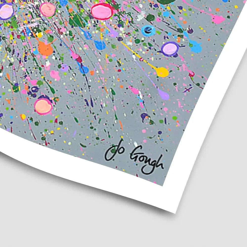 Thank You For Loving Me Art Print Thank You For Loving Me Art Print wall art product Jo Gough