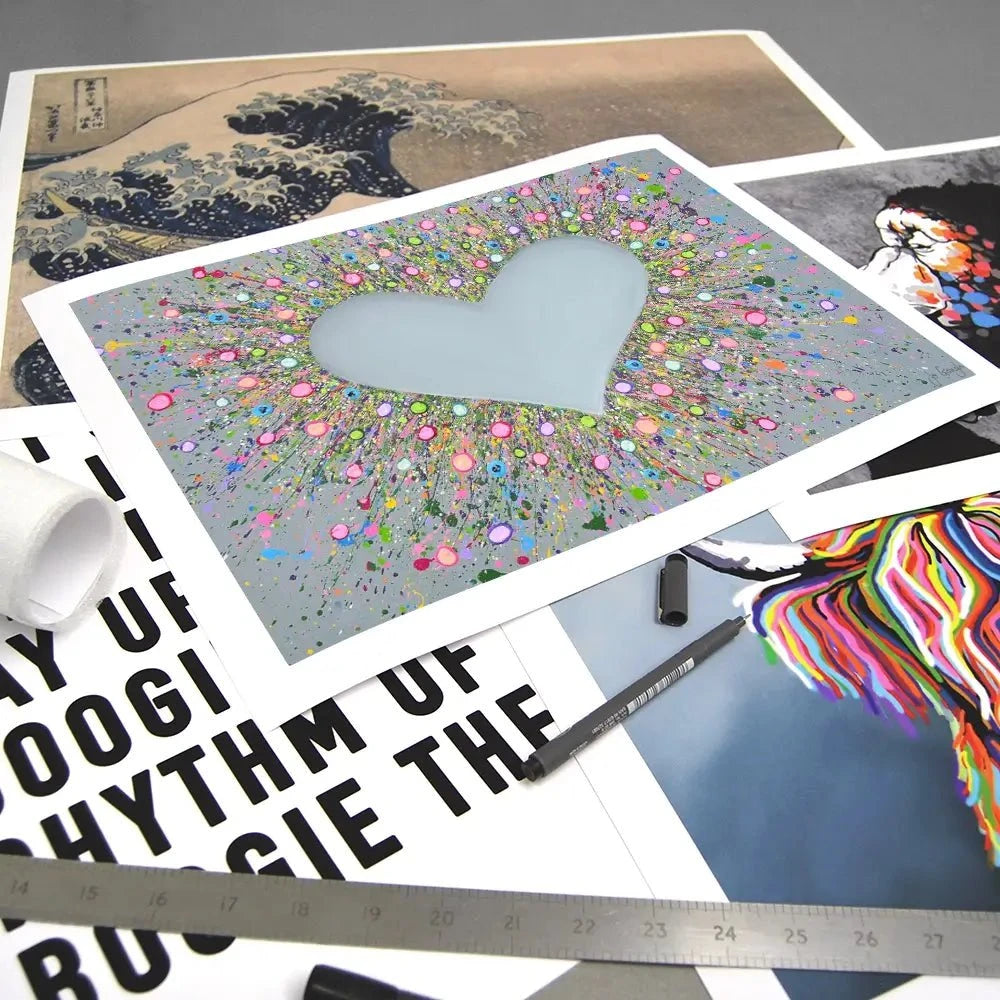 Thank You For Loving Me Art Print Thank You For Loving Me Art Print wall art product Jo Gough