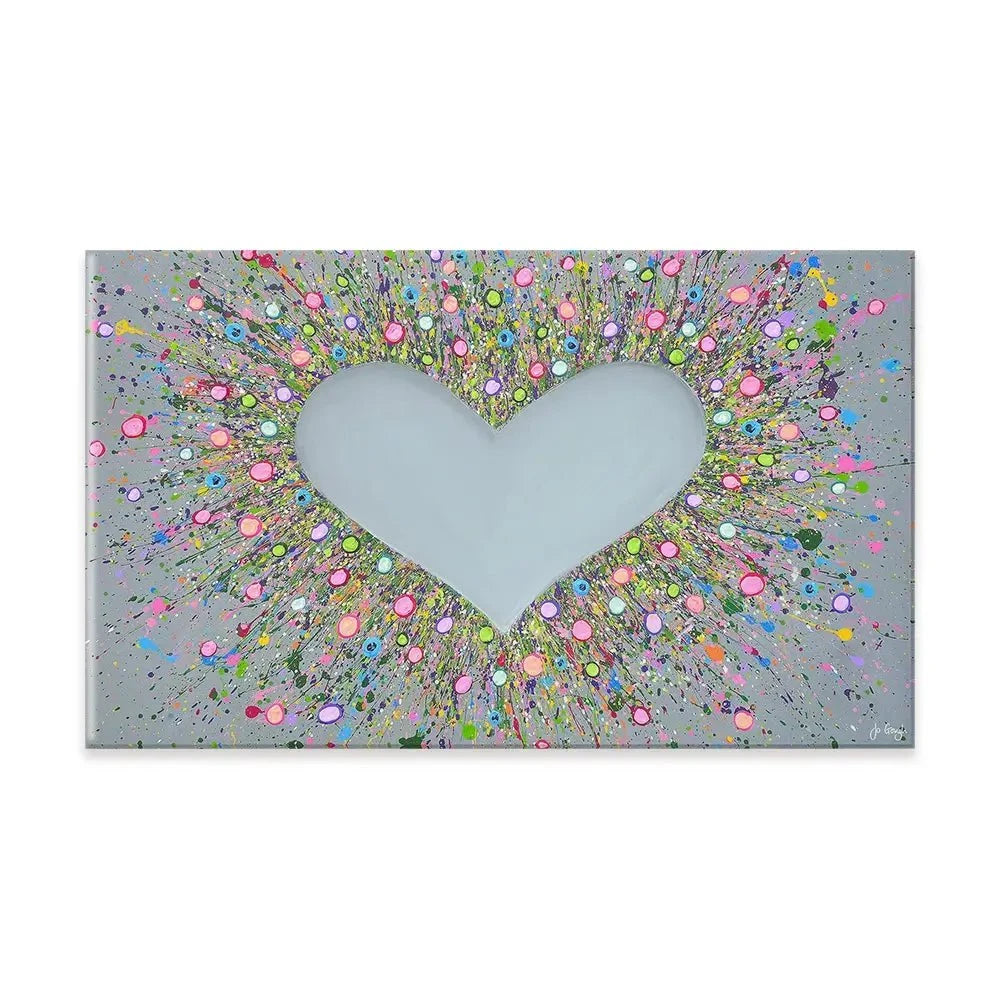 Thank You For Loving Me Canvas Print Thank You For Loving Me Canvas Print wall art product Jo Gough