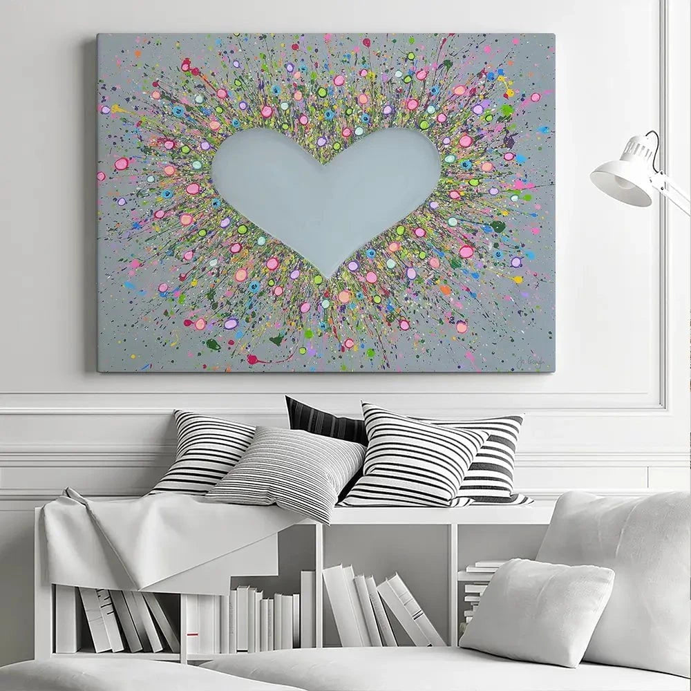 Thank You For Loving Me Canvas Print Thank You For Loving Me Canvas Print wall art product Jo Gough