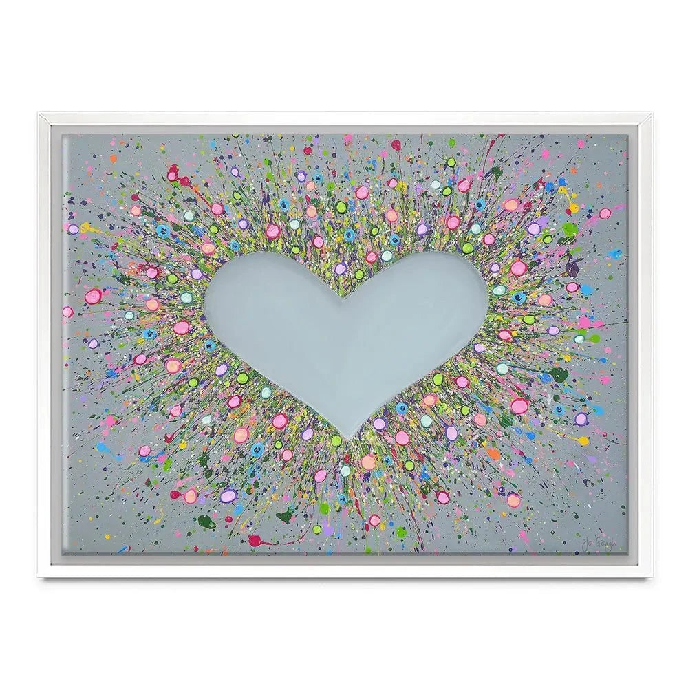 Thank You For Loving Me Canvas Print Thank You For Loving Me Canvas Print wall art product Jo Gough