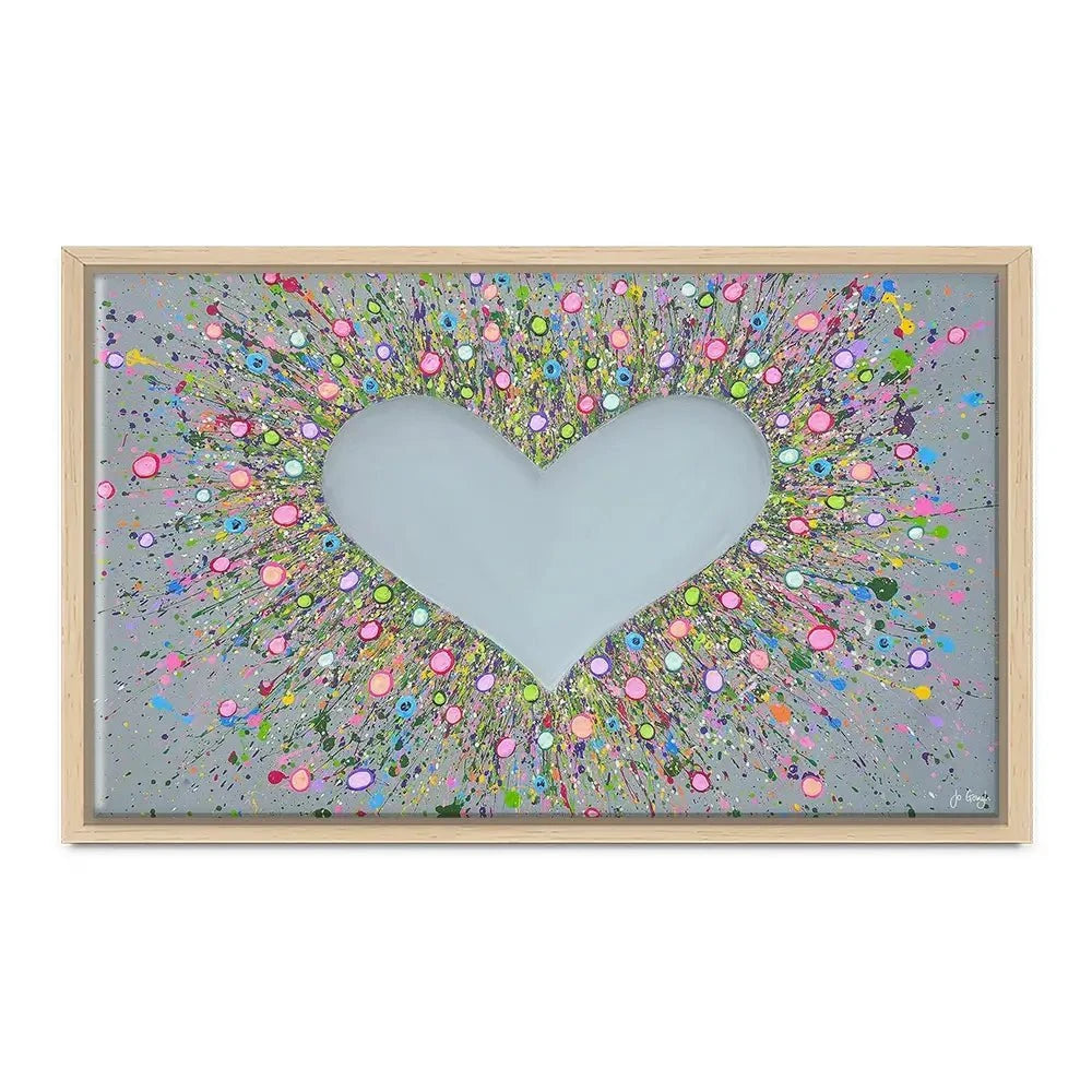 Thank You For Loving Me Canvas Print Thank You For Loving Me Canvas Print wall art product Jo Gough