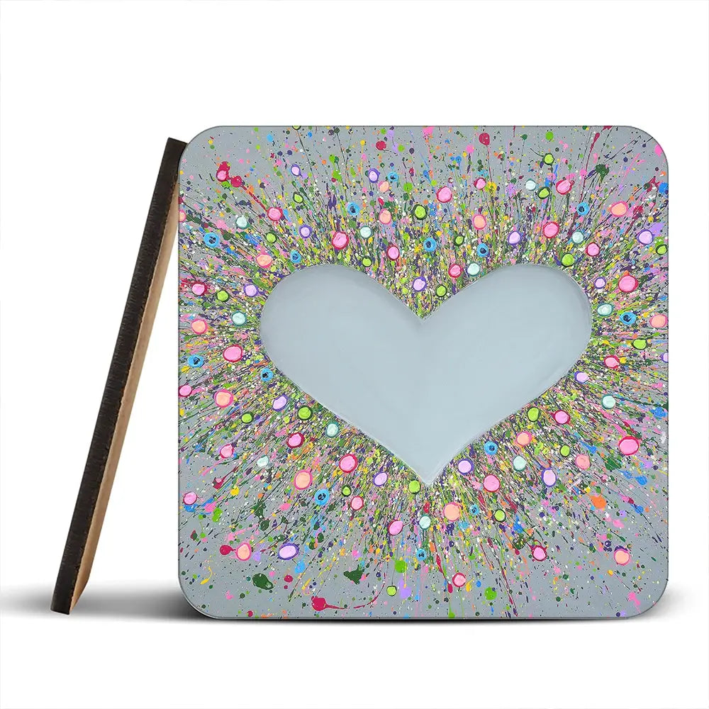 Thank You For Loving Me Coaster Set Thank You For Loving Me Coaster Set wall art product Jo Gough