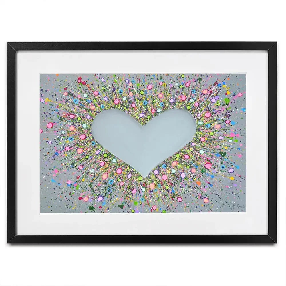 Thank You For Loving Me Framed Art Print Thank You For Loving Me Framed Art Print wall art product Jo Gough