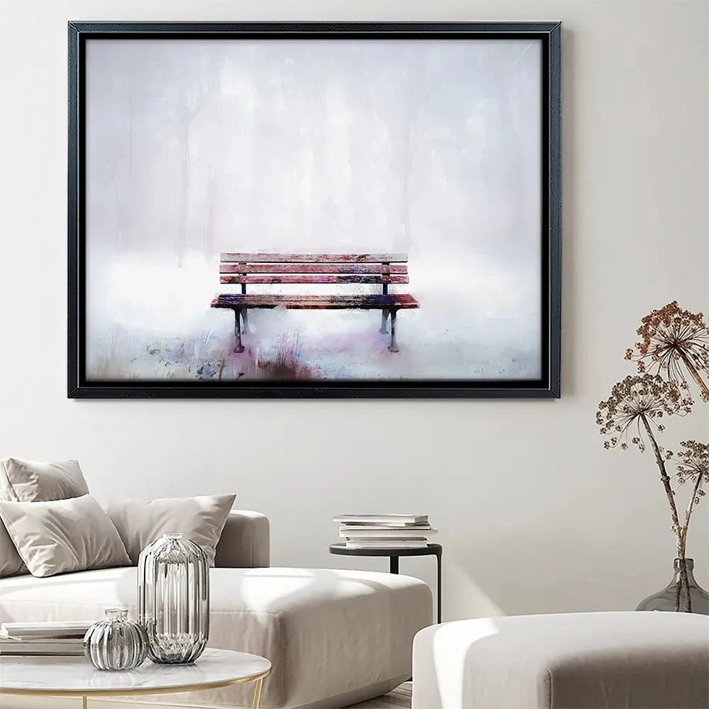 The Bench Canvas Print The Bench Canvas Print wall art product pluie_r / Shutterstock