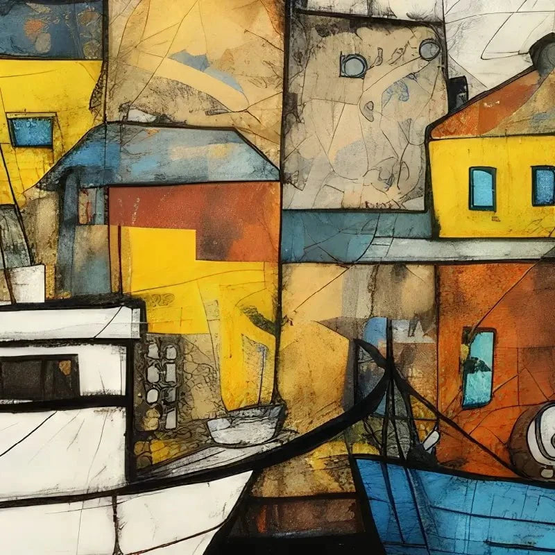 The Boats Are In Canvas Print The Boats Are In Canvas Print wall art product David Alexander Elder