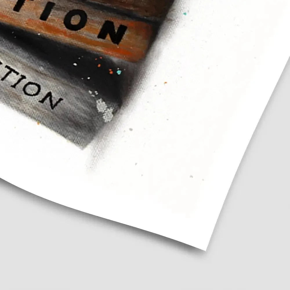 The Books Of Success Art Print The Books Of Success Art Print wall art product Ashvin Harrison