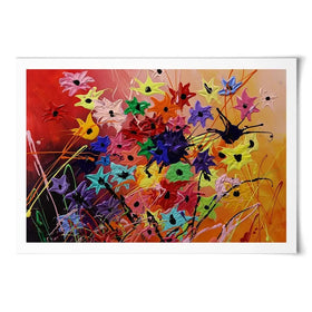 The Bride Bouquet Art Print The Bride Bouquet Art Print wall art product Osnat Tzadok