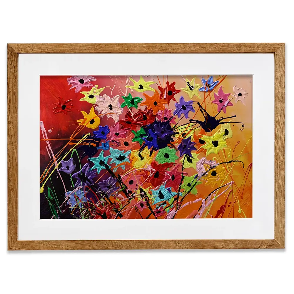 The Bride Bouquet Framed Art Print The Bride Bouquet Framed Art Print wall art product Osnat Tzadok