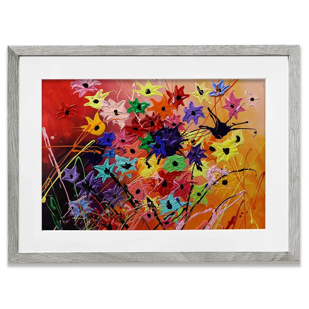 The Bride Bouquet Framed Art Print The Bride Bouquet Framed Art Print wall art product Osnat Tzadok