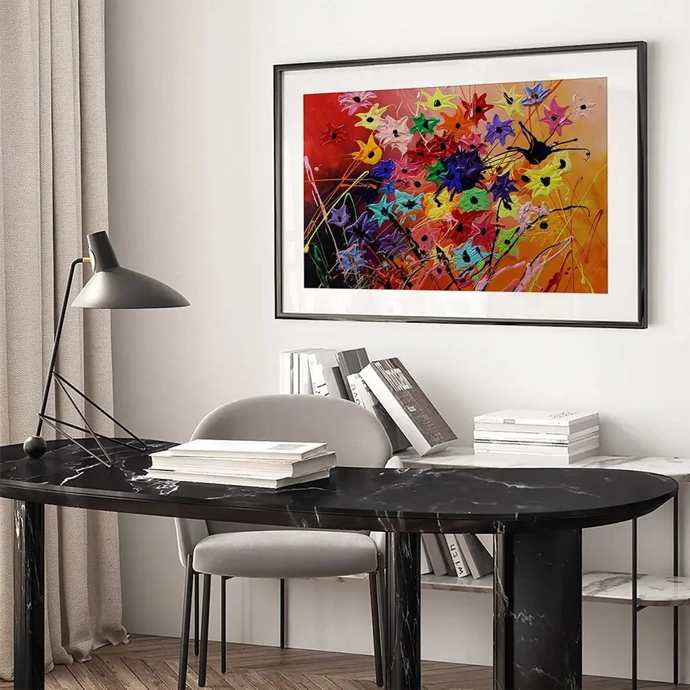 The Bride Bouquet Framed Art Print The Bride Bouquet Framed Art Print wall art product Osnat Tzadok