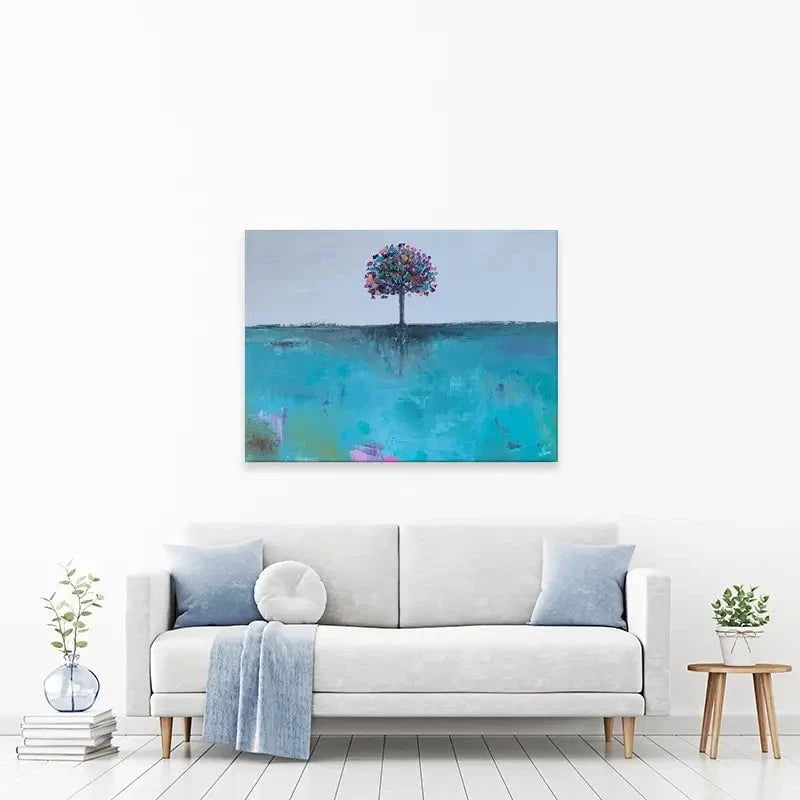 The Butterfly Tree Canvas Print The Butterfly Tree Canvas Print wall art product Laure Bury
