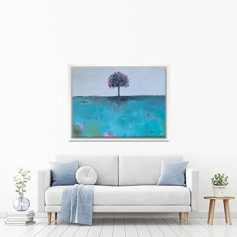 The Butterfly Tree Canvas Print The Butterfly Tree Canvas Print wall art product Laure Bury
