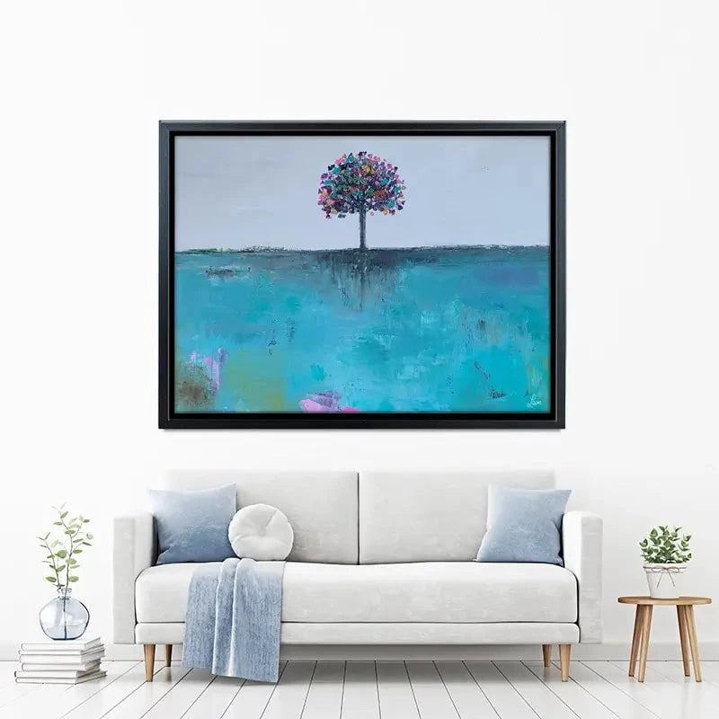 The Butterfly Tree Canvas Print The Butterfly Tree Canvas Print wall art product Laure Bury