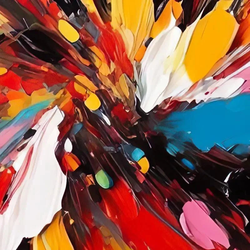 The Centre Of Colour Art Print The Centre Of Colour Art Print wall art product Violeta Allaberdieva