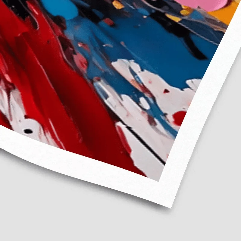 The Centre Of Colour Art Print The Centre Of Colour Art Print wall art product Violeta Allaberdieva