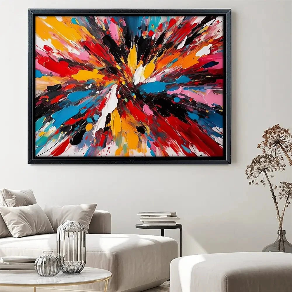 The Centre Of Colour Canvas Print The Centre Of Colour Canvas Print wall art product Violeta Allaberdieva