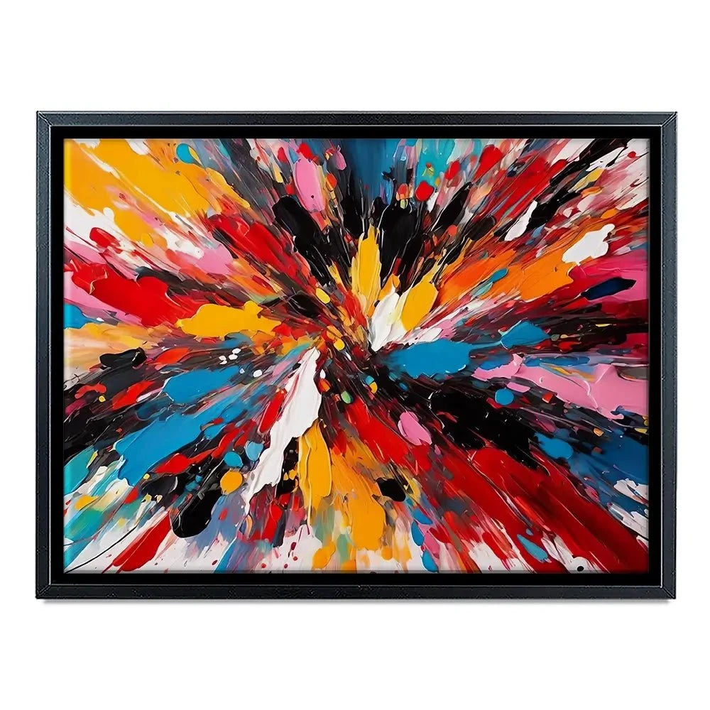 The Centre Of Colour Canvas Print The Centre Of Colour Canvas Print wall art product Violeta Allaberdieva