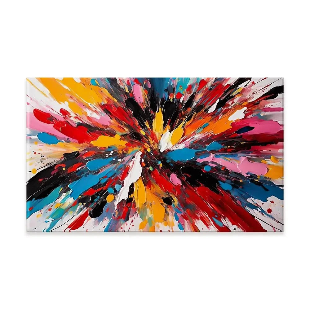 The Centre Of Colour Canvas Print The Centre Of Colour Canvas Print wall art product Violeta Allaberdieva