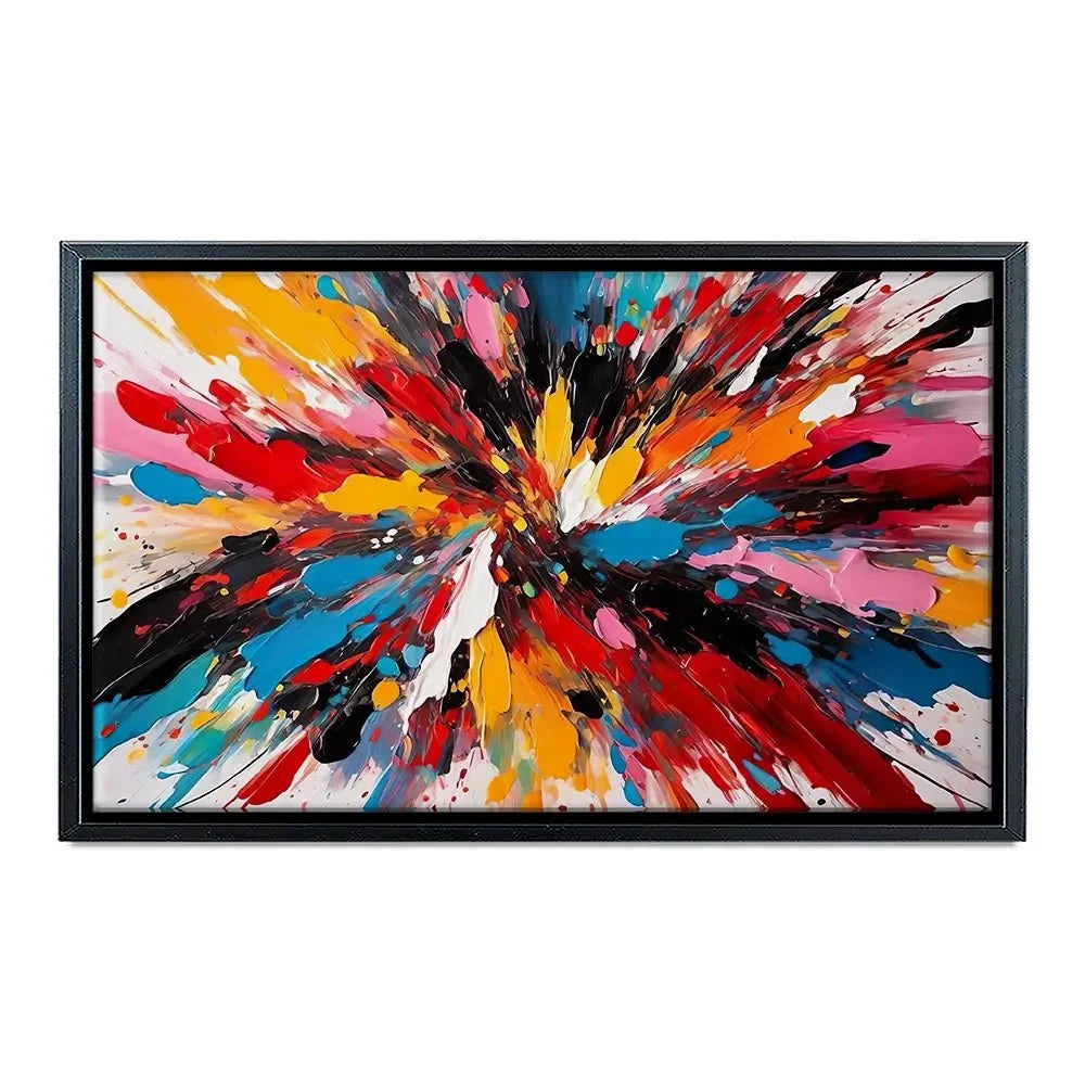The Centre Of Colour Canvas Print The Centre Of Colour Canvas Print wall art product Violeta Allaberdieva